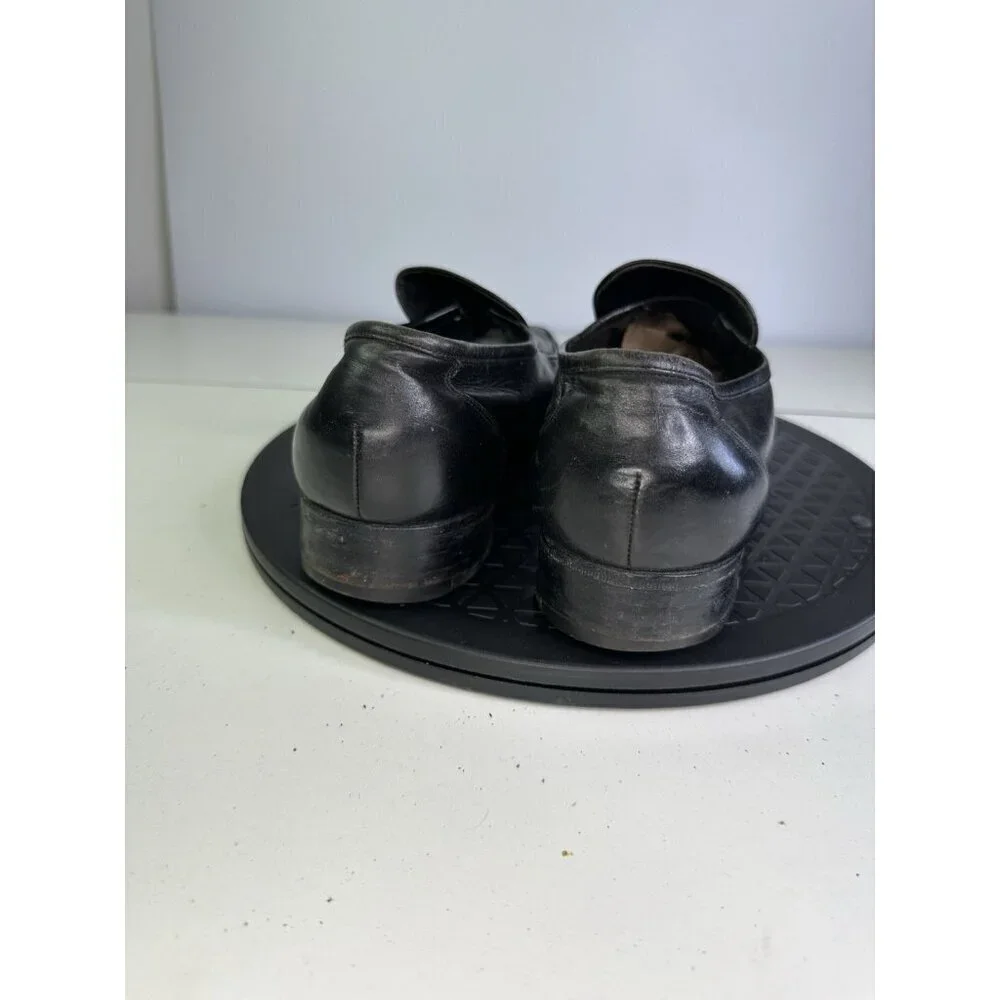 Florsheim Royal Imperial Mens 8.5 D Horsebit Loafers Dress Shoes Black Leather